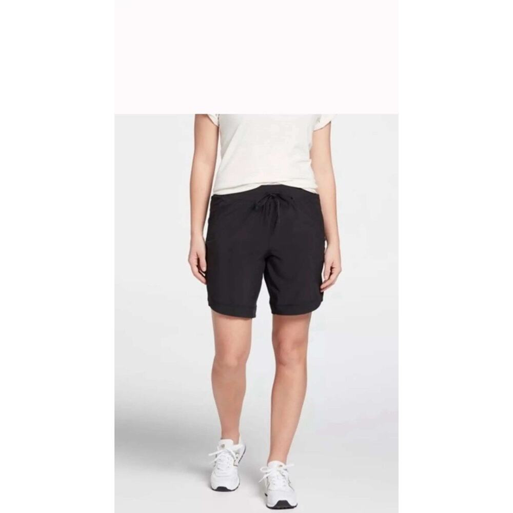 CALIA Women's Journey Woven‎ Bermuda Short Black Size XS NWT